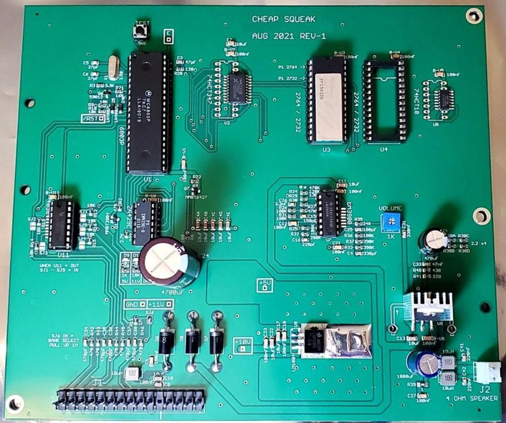 Bally Cheap Squeak Sound Board - Lady Luck #A080-91603-C000