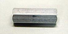 Hex spacer 1/4" drive post female-female 3/4" long - 6-32 threads =