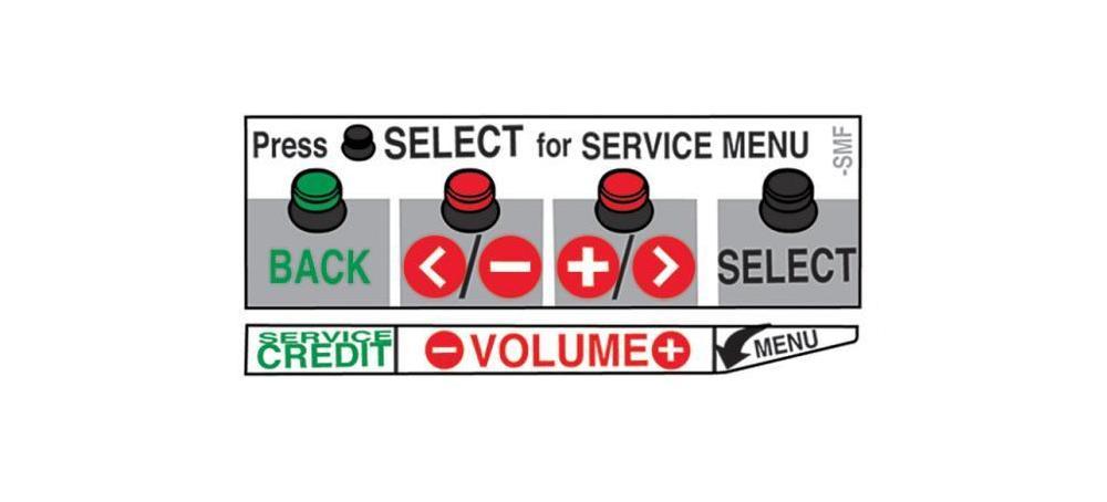 Stern 4-Button Service Assembly Bracket Decal