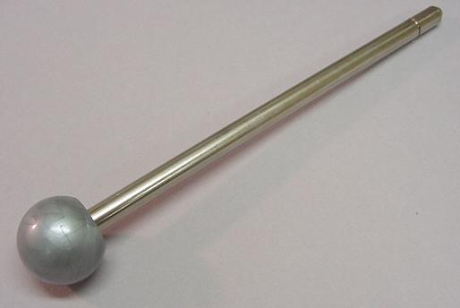Shooter Rod Ball Plunger with Silver Swirled Marbled Knob `^