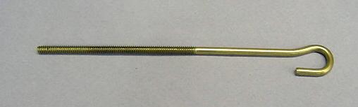 Plumb Bob Tilt Wire Rod With Hook - Threaded `