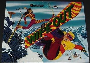 Wipe Out Translite N.O.S