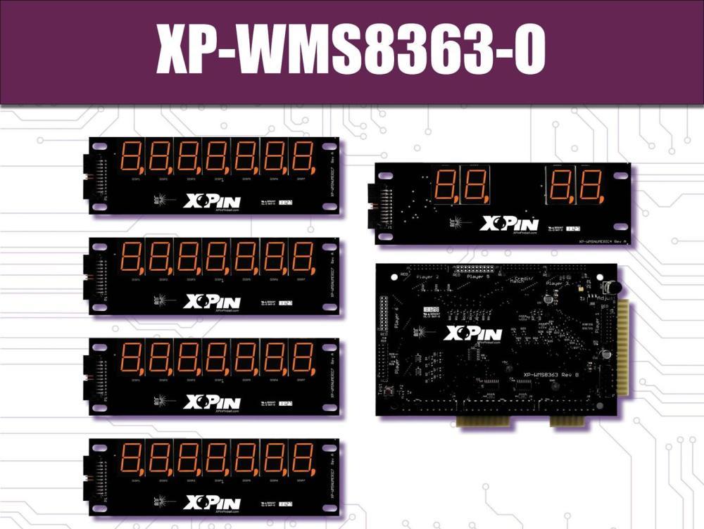 Williams System 7 to 9 Orange LED Display Set #XP-WMS8363-O