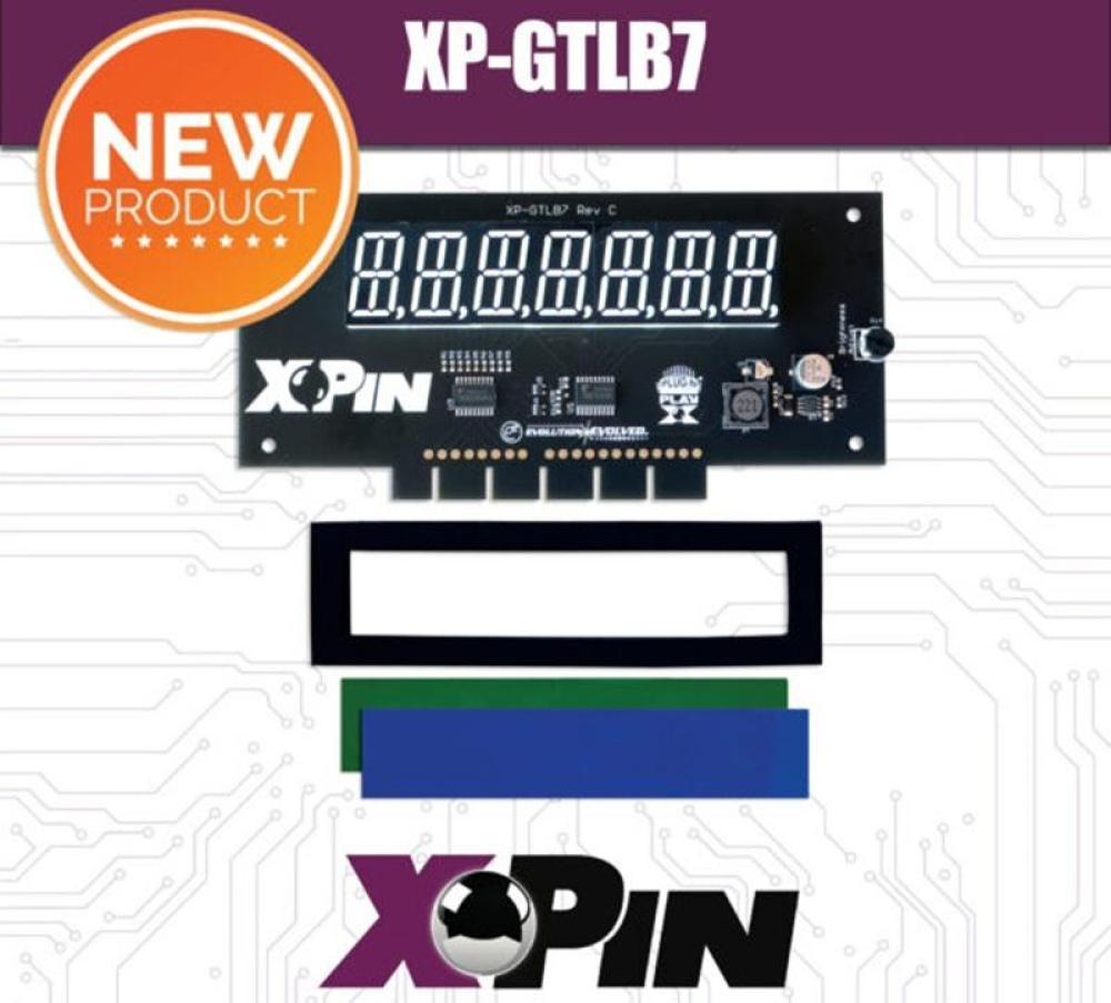 Gottlieb System System 80A 7 Digit LED Score Display