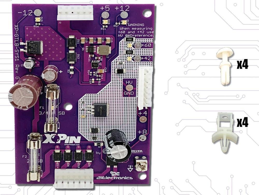 Gottlieb System 1 Power Supply #XP-GTLB-SYS1/PS
