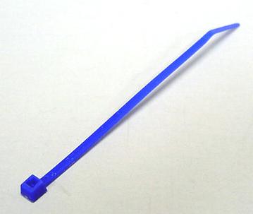 Cable Nylon Zip Tie - Blue 4" Long (25 Pack) =