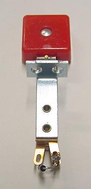 Deep Square 3D Stand Up Target Switch Opaque Red
