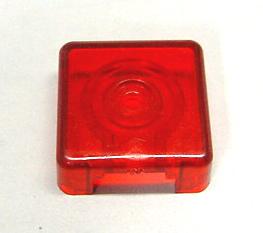 Target Face - 3D Square - Transparent Red #03-8304-9 ^`