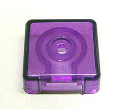 Target Face - 3D Square - Transparent Purple #03-8304-18