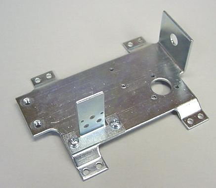 Right Side Staked Flipper Base Sub Assembly Williams/Bally