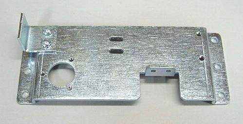 Left Side Staked Flipper Base Sub Assembly - Classic Stern