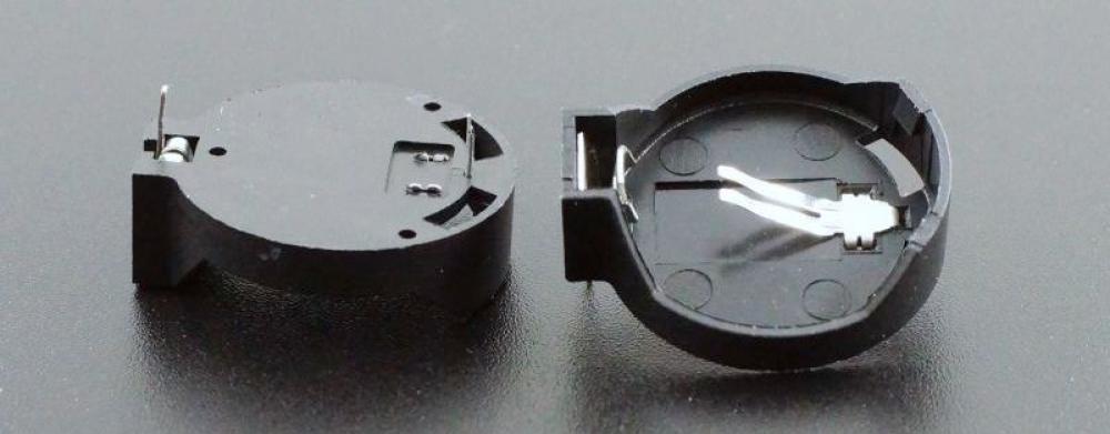 CR2032/CR2025 3V Round Coin Cell Battery Holder