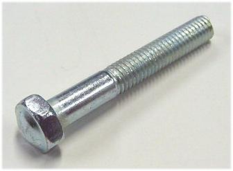 Extended Chrome - Silver Leg Bolt - 2-3/4"