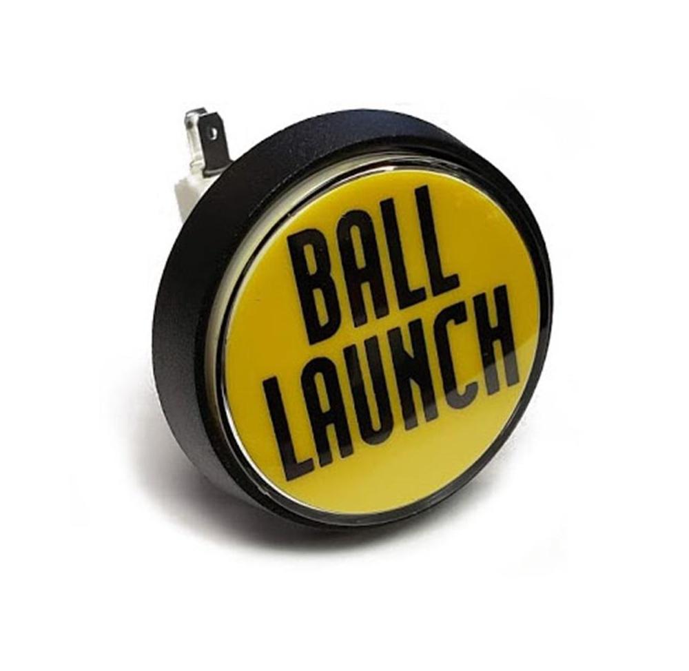 Ball Launch Button - Yellow Data East / Sega #500-6121-06