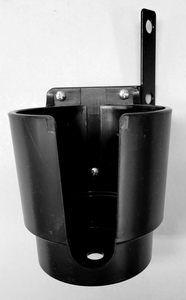 Beverage Caddy - Left Side Mount Black