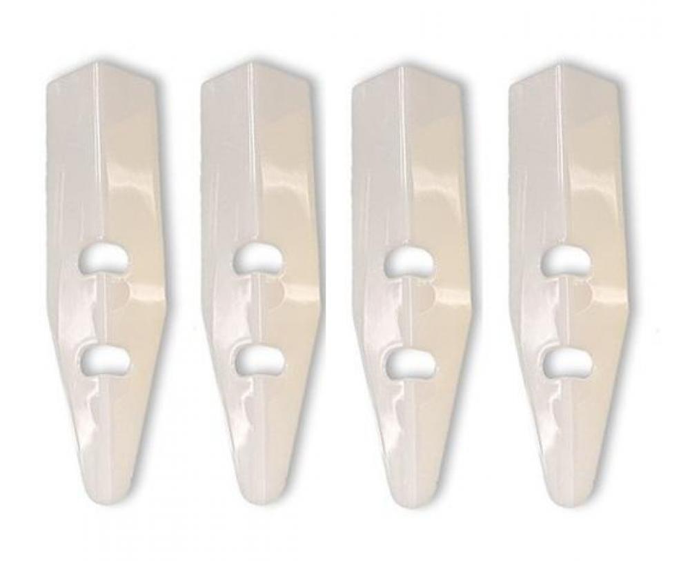 Ice (translucent white) PinGuard Cabinet Protectors (set of 4)