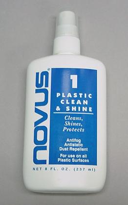 Novus 1 Plastic Clean and Shine - 8oz Bottle