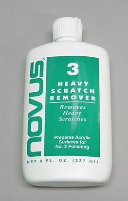 Novus 3 Heavy Scratch Remover - 8oz Bottle