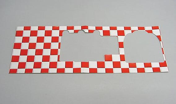 Diner Playfield Backpanel Sticker N.O.S.