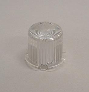 Twist On Plastic Light Dome - Clear