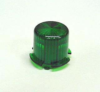 Twist On Plastic Light Dome - Green