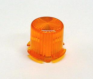 Twist On Plastic Light Dome - Orange