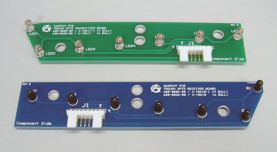 Ball Trough Opto Transmitter / Receiver Board Set (6 Ball)