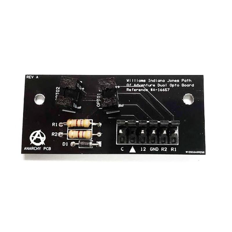 Williams Indiana Jones Path Of Adventure Dual Opto Board #A-16657