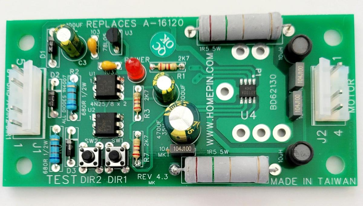 Motor Drive Replacement Board #A-16120