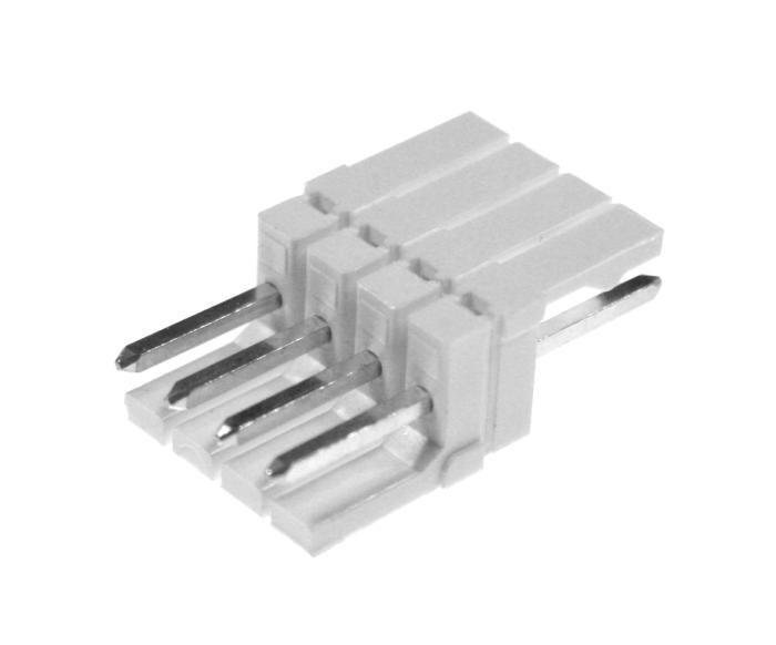 Special 4 Pin Z Locking .156 Header #5791-12235-04 ^