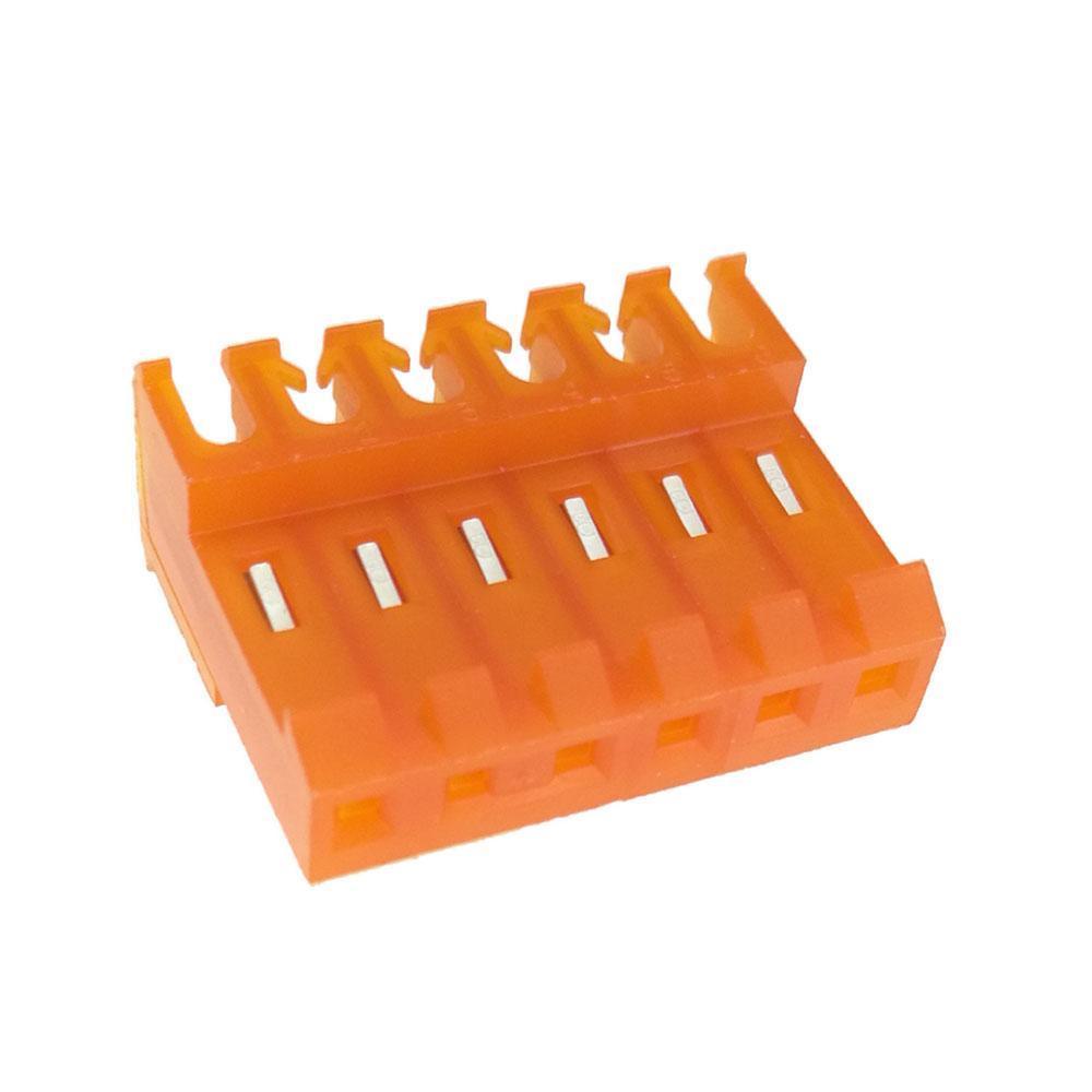 6-Position  .156" (3.96mm) IDC Connector For 18 Gauge Wire