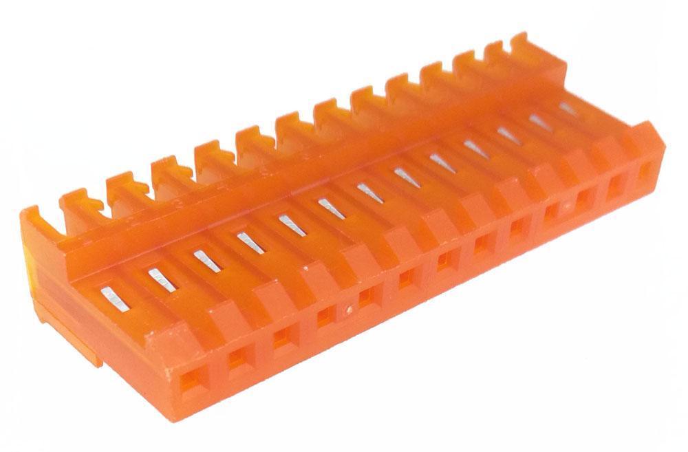 13-Position  .156" (3.96mm) IDC Connector For 18 Gauge Wire