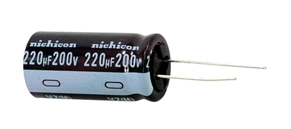 220uf 200 Volt Radial Capacitor ~