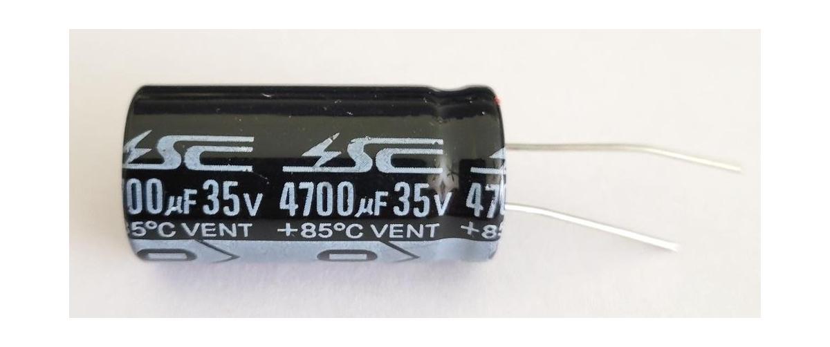 4700uf 35 Volt Radial Capacitor ~