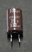 330uf 25 volt Radial Capacitor ~