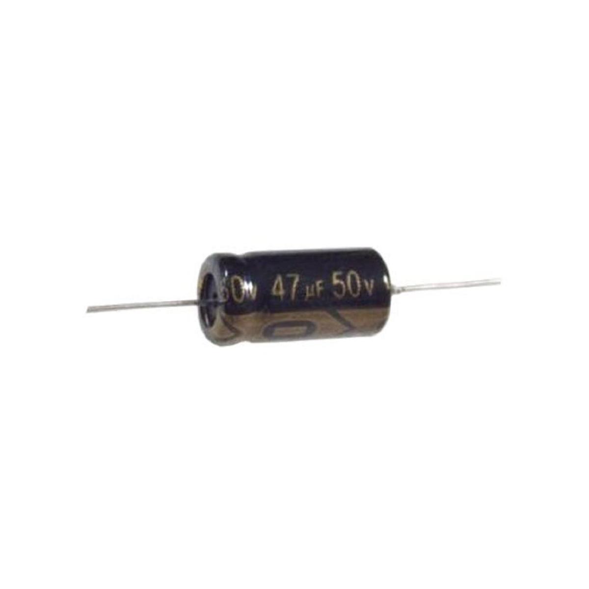 47uF, 50V Axial Electrolytic Capacitor ~