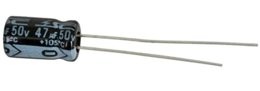 47uF, 50V 20% 105C Radial Electrolytic Capacitor ~
