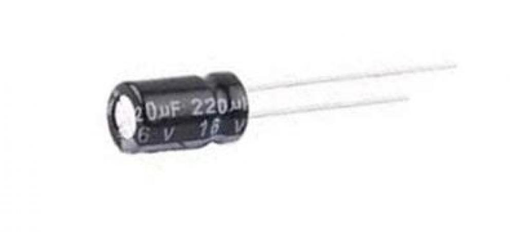220uf Capacitor Radial 16 Volt 20% 85c