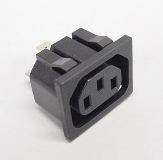 IEC Style AC Outlet Connector Receptacle