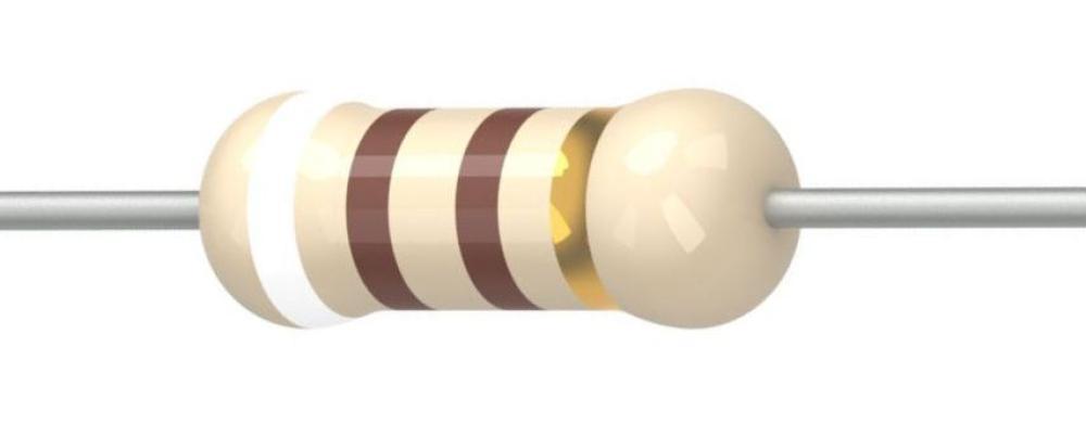 910 Ohm, 1/4 Watt, 5% Resistor, Carbon Film ~