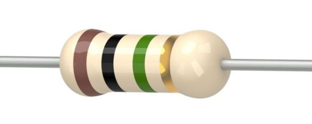 1M Ohm, 1/4 Watt, 5% Resistor, Carbon Film ~