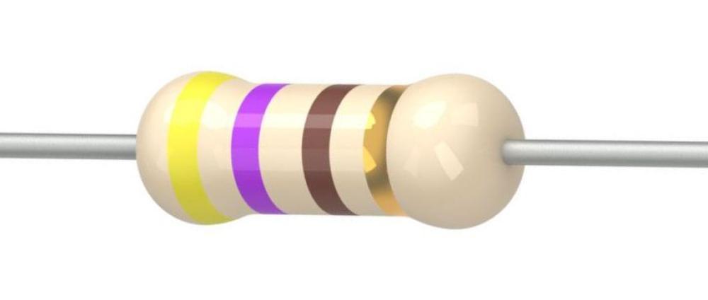 470 Ohm, 1/4 Watt, 5% Resistor, Carbon Film ~