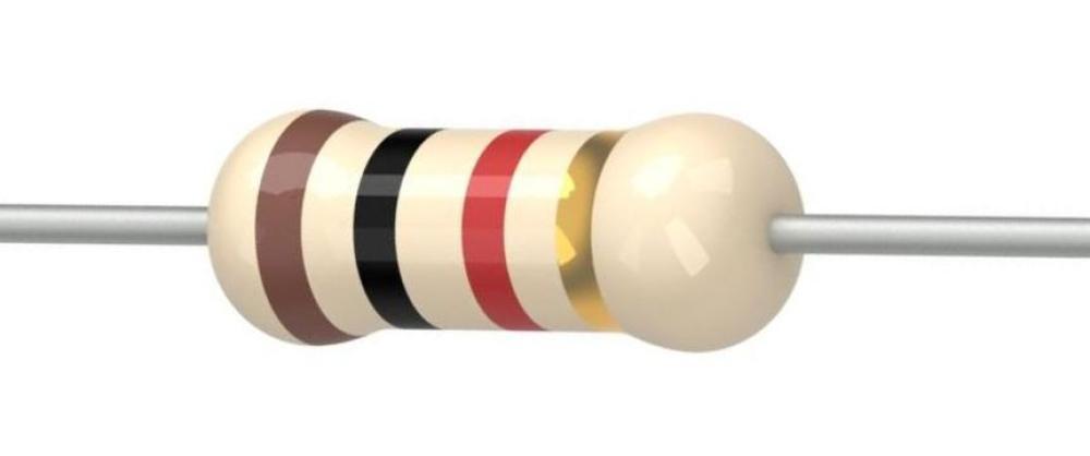 1K Ohm, 1/4 Watt, 5% Resistor, Carbon Film ~