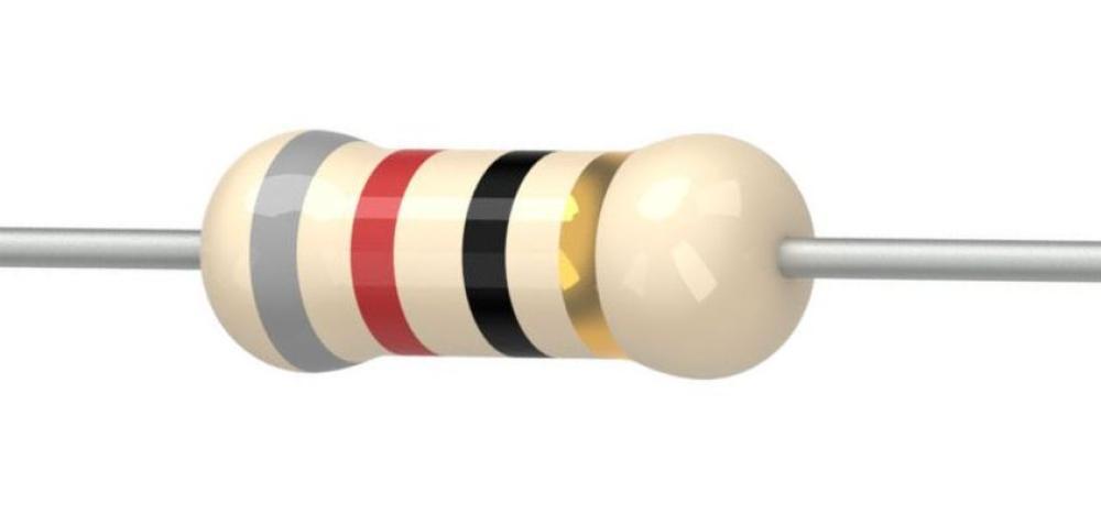 82 Ohm, 1/4 Watt, 5% Resistor, Carbon Film ~