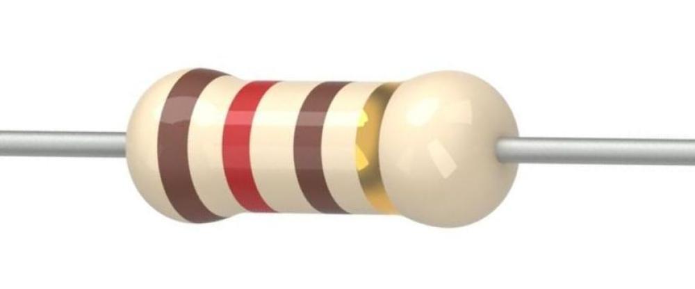 120 Ohm 1/4 Watt, 5% Resistor, Carbon Film ~