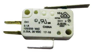 Outhole Micro Switch With 1.05" Flat Blade - #180-5009-00