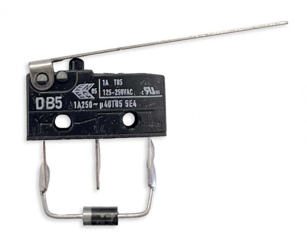Sub-microswitch with 1.5" Straight Flat Actuator with Diode #5647-12693-24 #5647-12693-11
