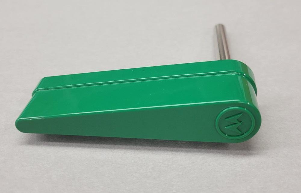 Flipper and Shaft with Williams Logo - Green #20-10110-2 `^