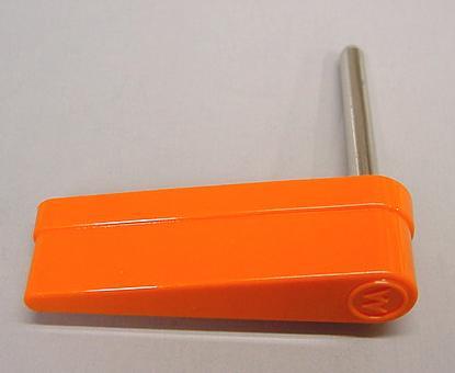 Flipper and Shaft with Williams Logo - Orange #20-10110-15 `^