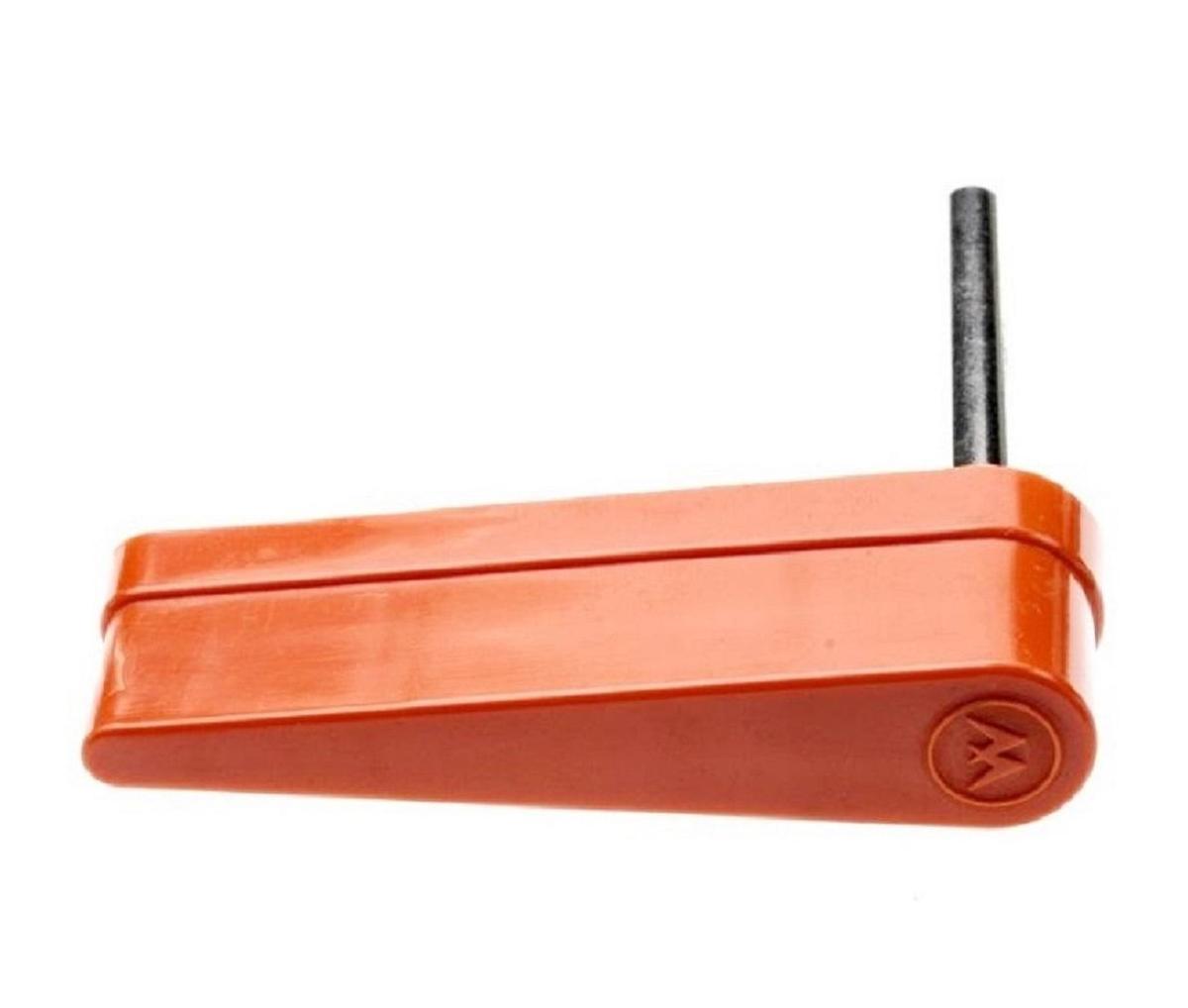 Flipper and Shaft with Williams Logo - Orange #20-9250-x ^